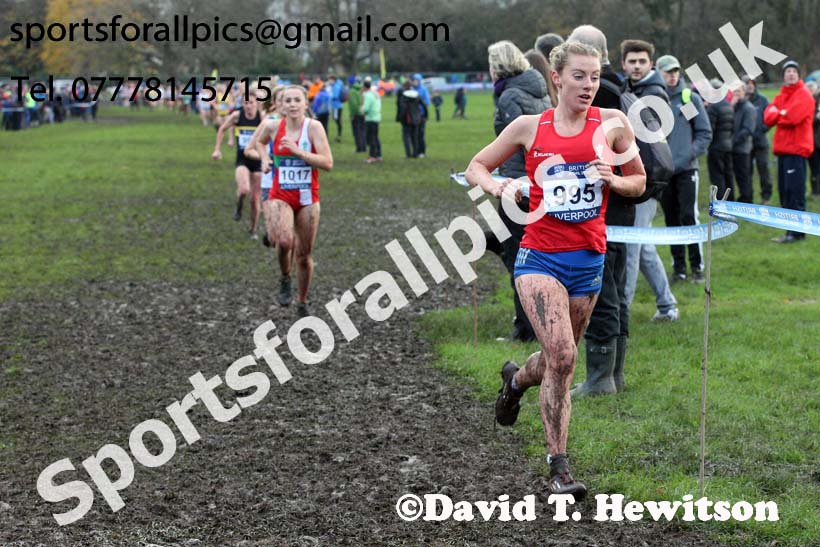 Senior Women and under-23 Womens 2017 British Athletics Liverpool Cross Challenge, Sefton Park, Liverpool. Photo:  David T. Hewitson/Sports for All Pics